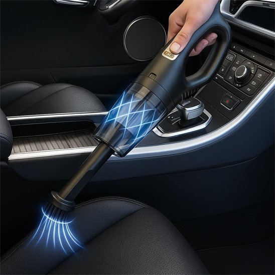 Aspirateur Voiture | Sans Fil Ergonomique Buse Flexible - Automobile4roues.com