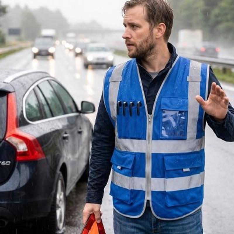 Gilet Haute Visibilité Multipoches Professionnel