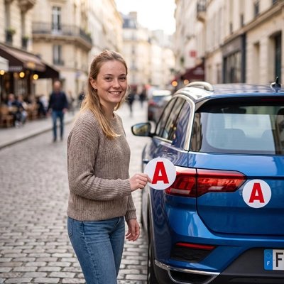 A jeune conducteur