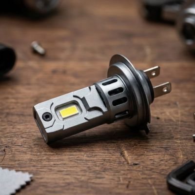 Ampoule LED Voiture H7 Ultra-Lumineuse | Blanc Pur | Plug & Play - Automobile4roues.com