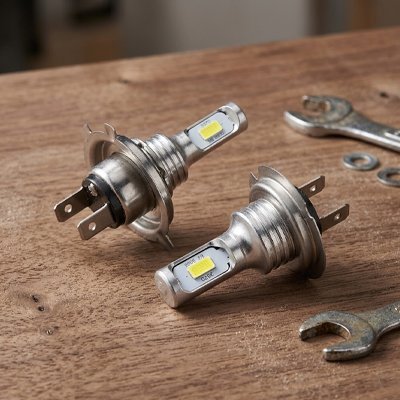 Ampoule LED Voiture Ultra-Lumineuse | 6000K 8000K Bleu Glace | H11 H7 H4 - Automobile4roues.com
