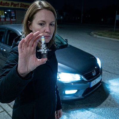 Ampoule LED Voiture Ultra-Lumineuse | 6000K 8000K Bleu Glace | H11 H7 H4 - Automobile4roues.com
