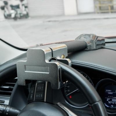 Antivol Volant Voiture | Barre Acier Ultra - Sécurisée - Automobile4roues.com