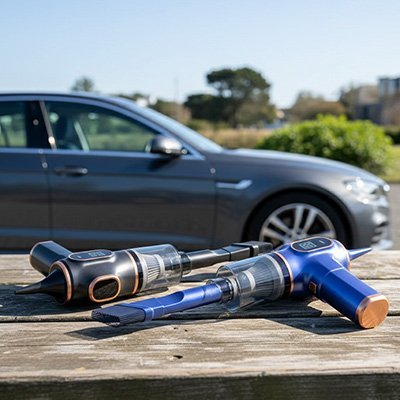 Aspirateur Voiture Sans Fil Cyclonique - Automobile4roues.com