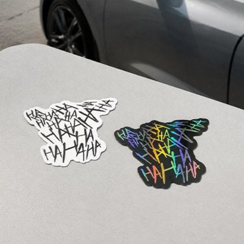 Autocollant Voiture Holographique Graffiti