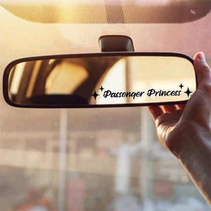 Autocollant Voiture | Passenger Princess Vinyle Rétro Miroir - Automobile4roues.com