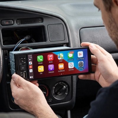 Autoradio CarPlay iPhone Sans Fil - Automobile4roues.com