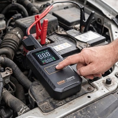 Booster de batterie | Démarrage Rapide Compact - Automobile4roues.com