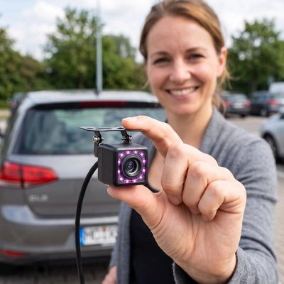 Caméra de Recul Infrarouge Vision Nocturne - Automobile4roues.com