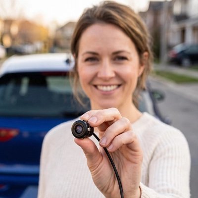 Caméra de Recul Universelle Discrète - Automobile4roues.com