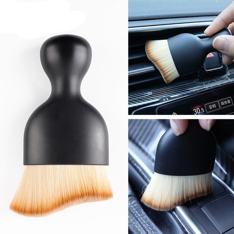 CleanCar™ - Brosse voiture pour poussière et résidus - Automobile4roues.com