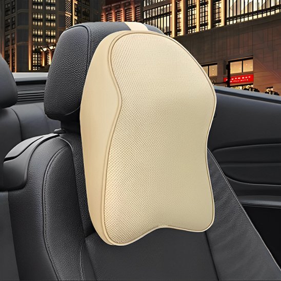 Coussin Cervical Voiture | Mémoire de Forme Ergonomique - Automobile4roues.com