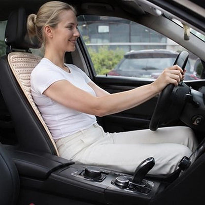 Couvre-Siège Automobile Fibres Naturelles Anti-Transpiration