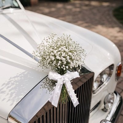 Décoration voiture mariage
