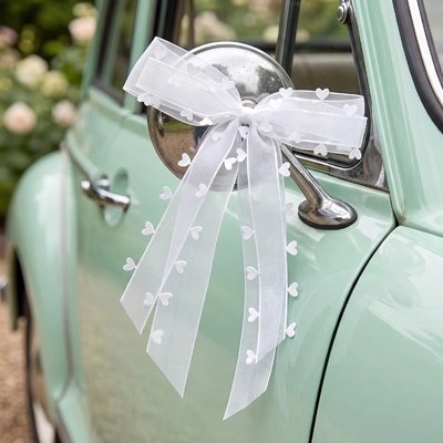 Décoration voiture mariage