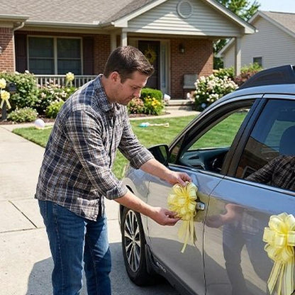 Décoration voiture mariage | Élégante
