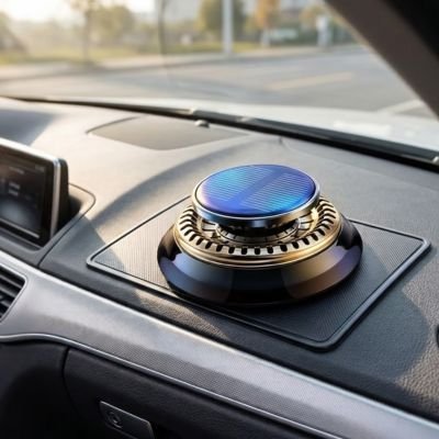 Diffuseur de Parfum Voiture | Solaire & Rotatif - Automobile4roues.com