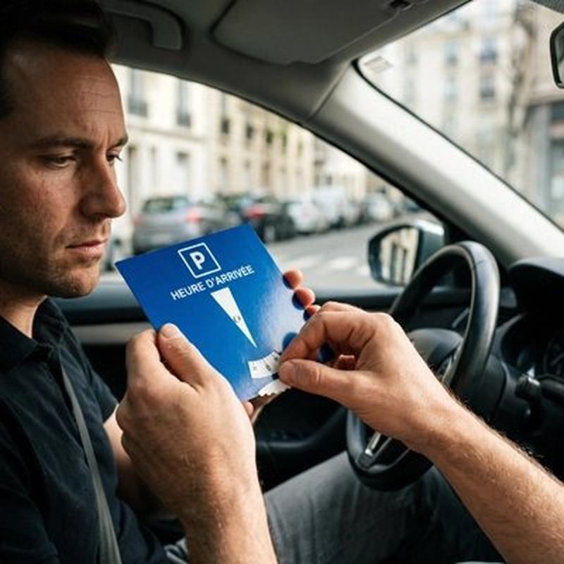 Disque de Stationnement Conforme Réglementation