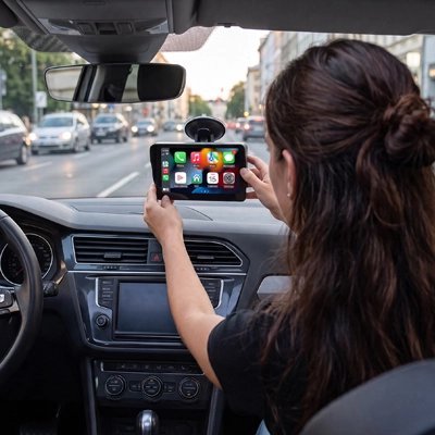 Écran CarPlay Haute Définition Tactile - Automobile4roues.com
