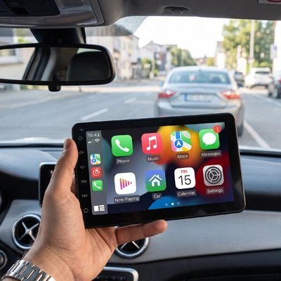 Écran CarPlay Portable Plug and Play - Automobile4roues.com