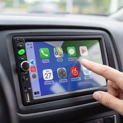 Écran CarPlay Sans Fil Intuitif - Automobile4roues.com