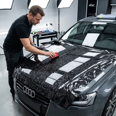 Film Covering Multi - Finitions Premium | Gris, Noir & Rouge - Automobile4roues.com