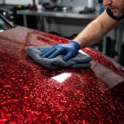 Film Covering Multi - Finitions Premium | Gris, Noir & Rouge - Automobile4roues.com