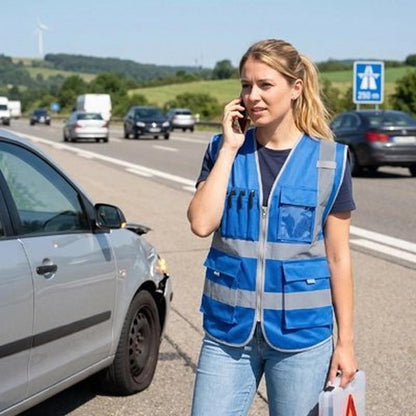 Gilet Haute Visibilité Multipoches Professionnel