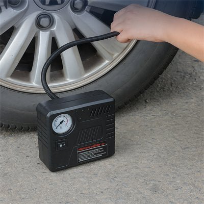 Gonfleur Pneu Allume - Cigare | Manomètre Analogique - Automobile4roues.com