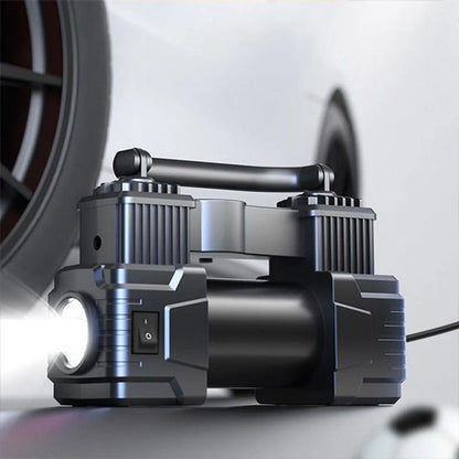 Gonfleur Pneu Double Moteur 12V | Gonflage Rapide - Automobile4roues.com