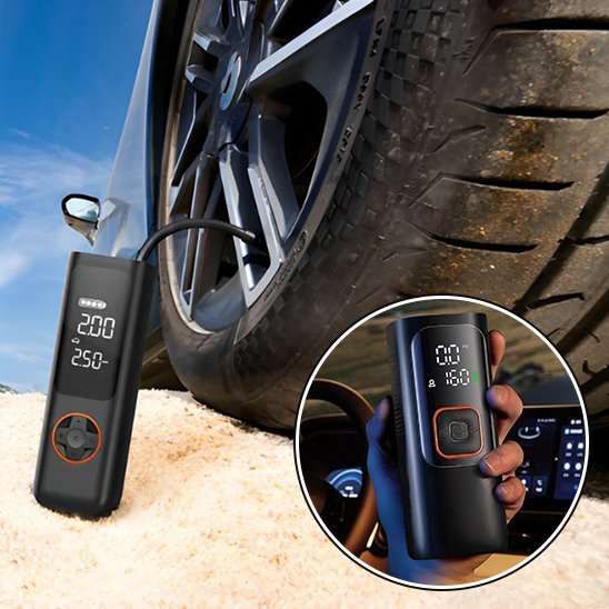 Gonfleur Pneu Pocket Digital | Multi - Unités BAR/PSI - Automobile4roues.com