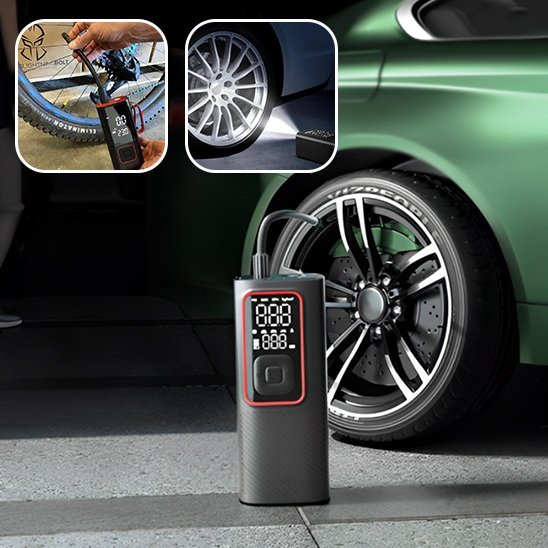 Gonfleur Pneu Pocket Digital | Multi - Unités BAR/PSI - Automobile4roues.com