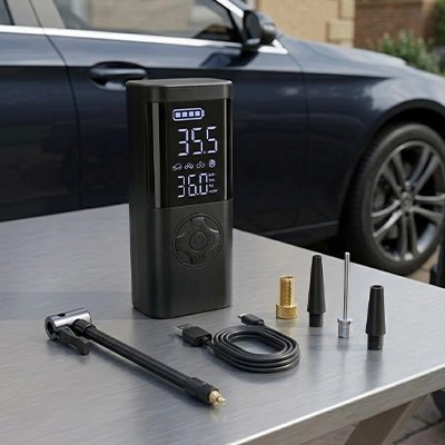 Gonfleur pneu voiture