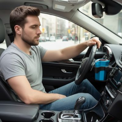 Porte gobelet | Pratique et sécurisé-Confort & Intérieur-Automobile4roues.com