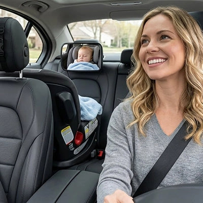 Miroir voiture bébé | Vision Sécurisée