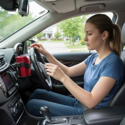 Porte gobelet | Pratique et sécurisé-Confort & Intérieur-Automobile4roues.com