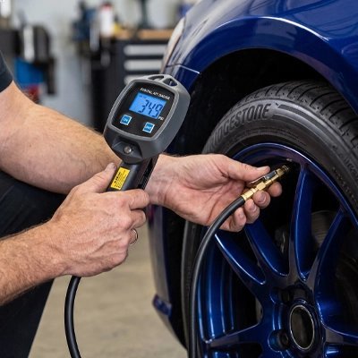 Manoмètre Pression Pneu Digital - Automobile4roues.com