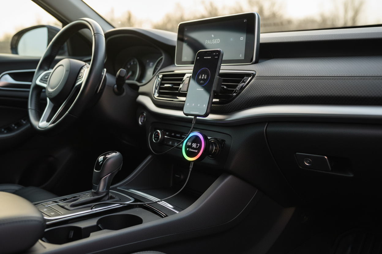 Émetteur FM Bluetooth voiture