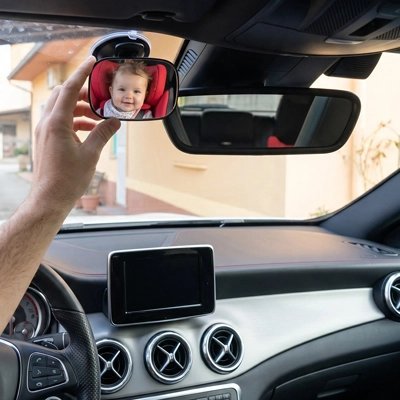 Miroir Voiture Bébé Grand Angle - Automobile4roues.com