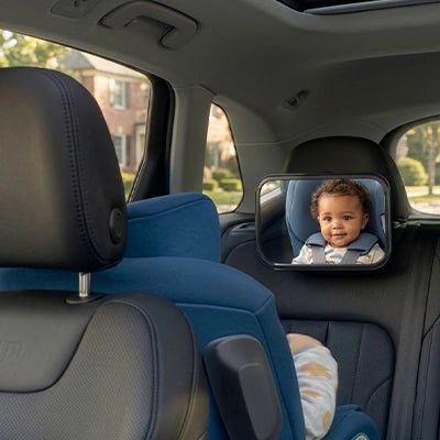 Miroir voiture bébé | Vision Sécurisée - Automobile4roues.com