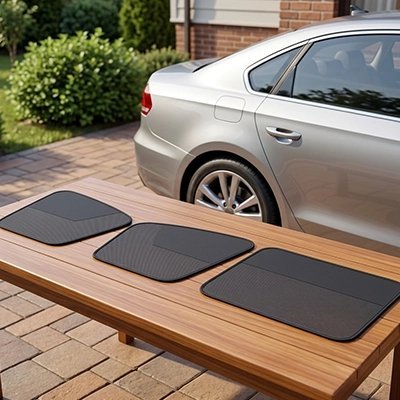 Pare soleil voiture | Fraîcheur Express - Automobile4roues.com