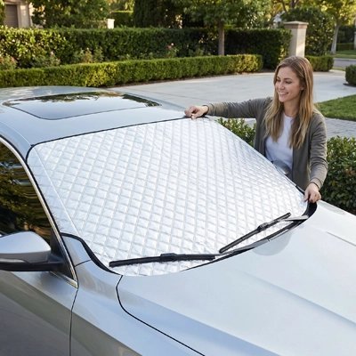 Pare-Soleil Voiture Pare-Brise Avant - Automobile4roues.com