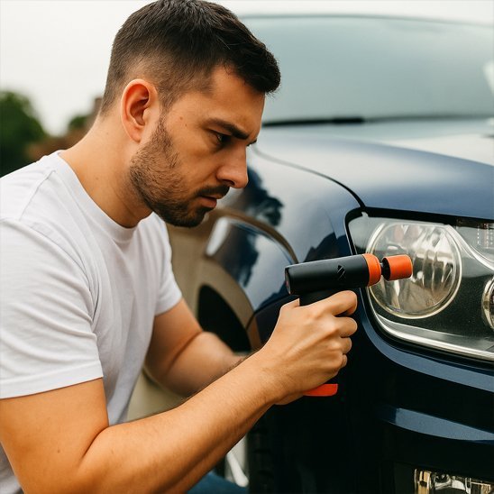 Polisseuse Voiture | Sans Fil Ergonomique Multi-Embouts - Automobile4roues.com