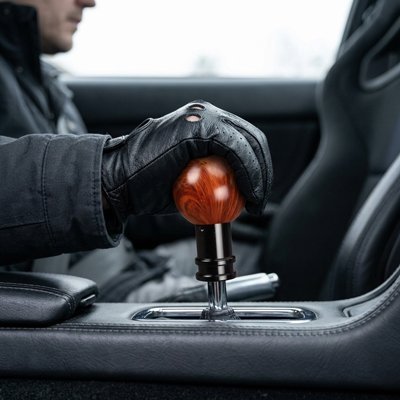 Pommeau de Vitesse en Bois | Sphérique & Ergonomique - Automobile4roues.com