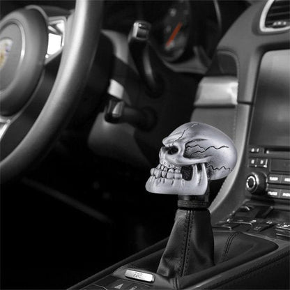 Pommeau de Vitesse Tête de Mort | Design Skull 3 Coloris - Automobile4roues.com