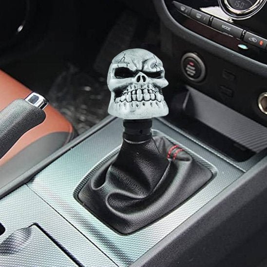 Pommeau de Vitesse Tête de Mort | Design Skull 3 Coloris - Automobile4roues.com