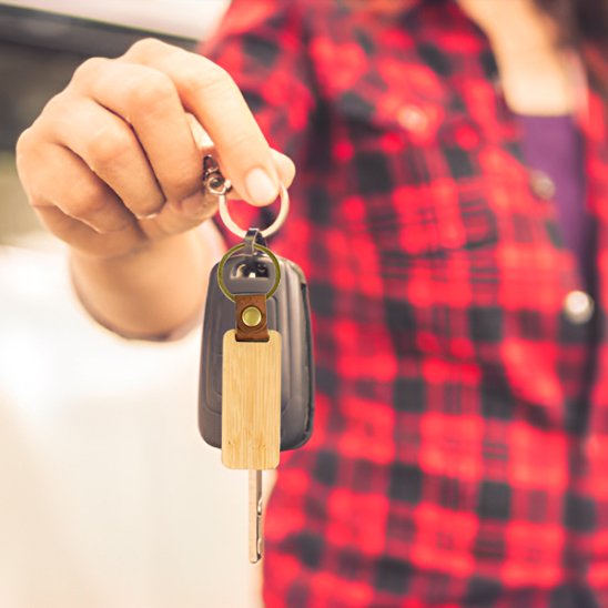 Porte clé voiture