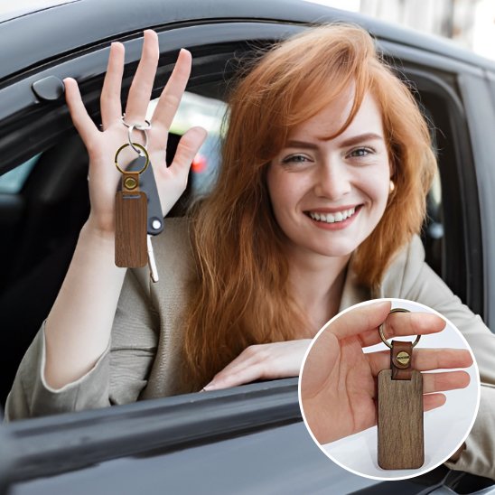 Porte clé voiture