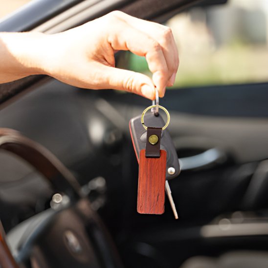 Porte clé voiture