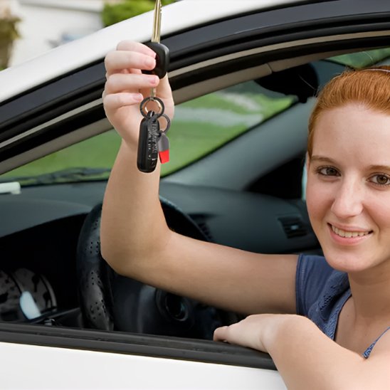 Porte clé voiture